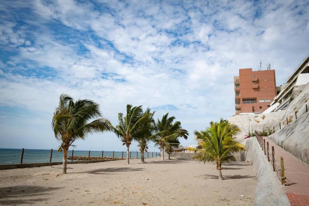 M3 Lujoso Y Comodo Departamento Con Playa 2 Piscinas Cancha De Tenis Jacuzzi Seguridad 24 Horas Manta Extérieur photo