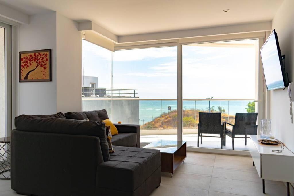 M3 Lujoso Y Comodo Departamento Con Playa 2 Piscinas Cancha De Tenis Jacuzzi Seguridad 24 Horas Manta Extérieur photo